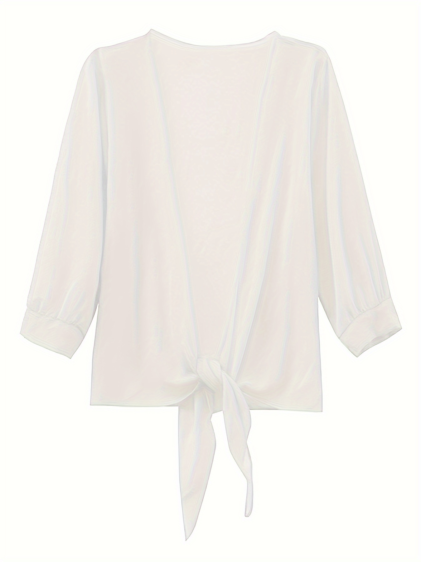 open front solid cardigan long sleeve cardigan for spring fall womens clothing details 9