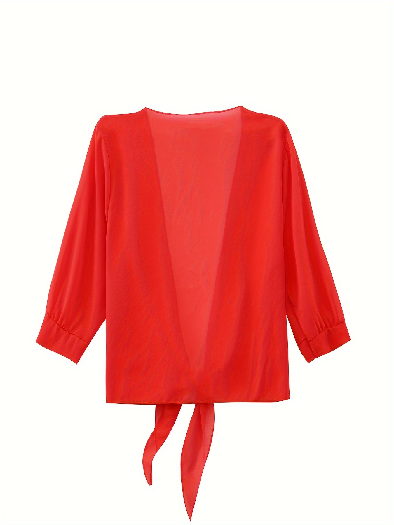 open front solid cardigan long sleeve cardigan for spring fall womens clothing details 19