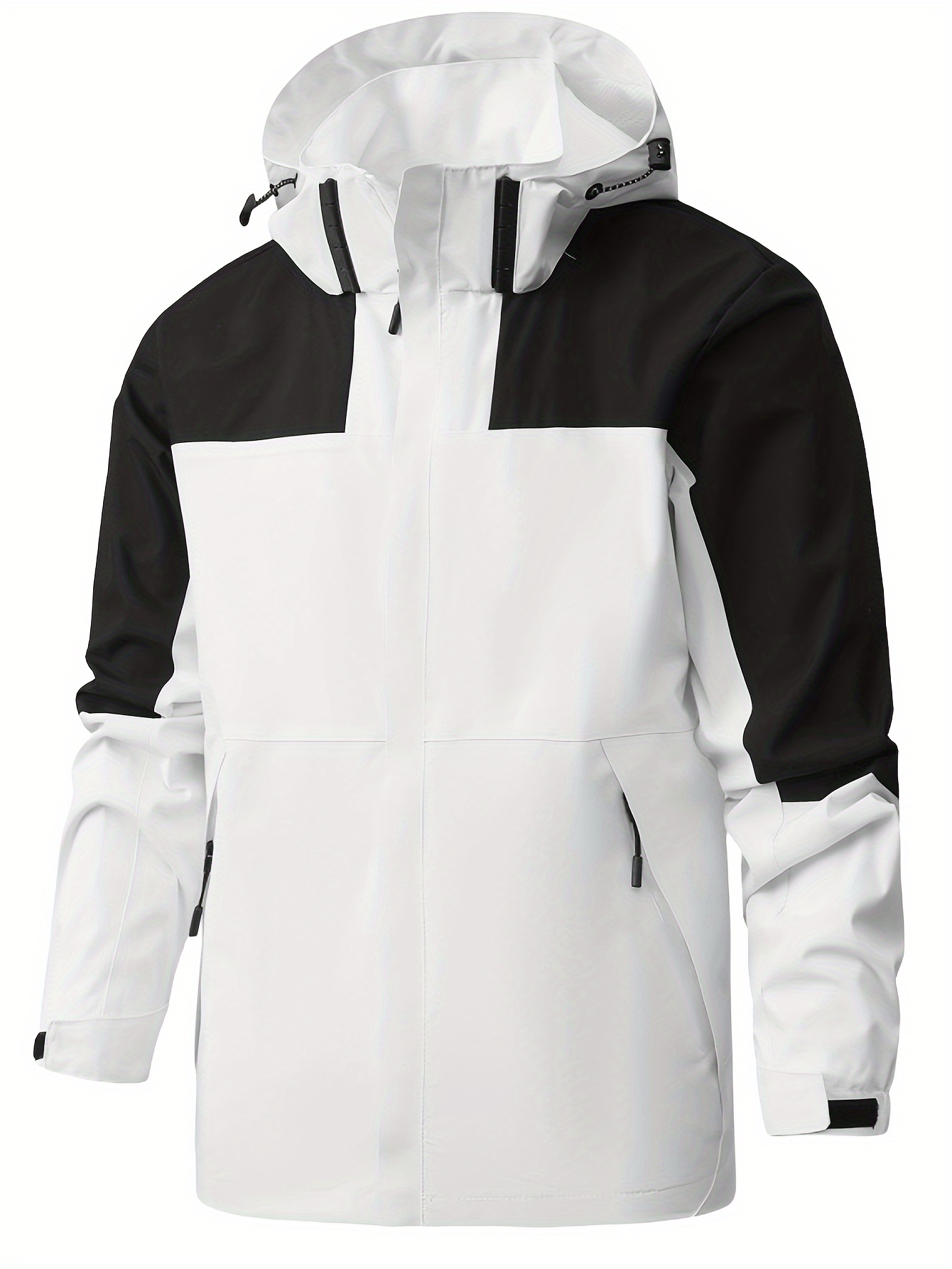 mens lightweight waterproof windbreaker jacket casual mesh lining jacket for outdoor activities details 0