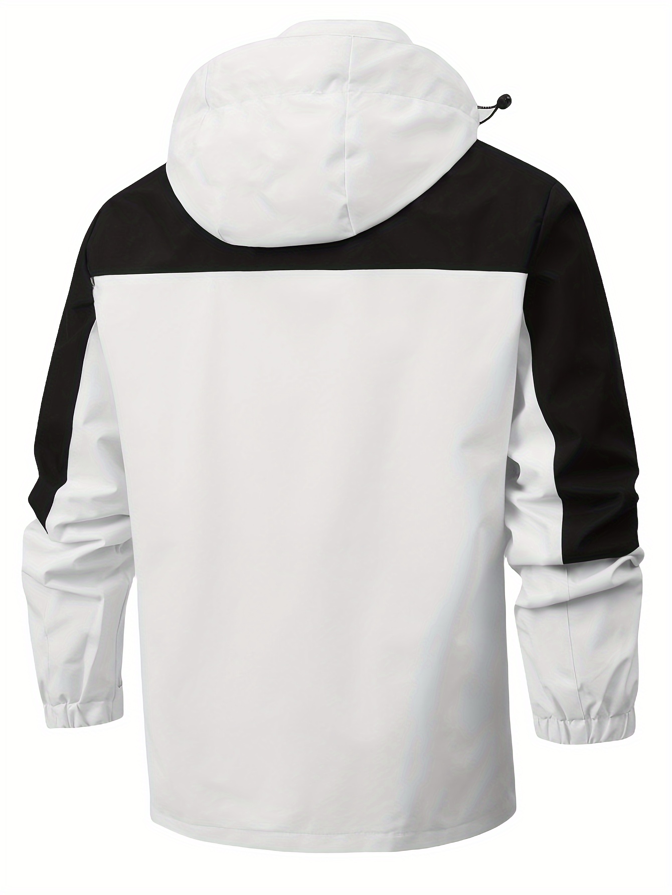 mens lightweight waterproof windbreaker jacket casual mesh lining jacket for outdoor activities details 6