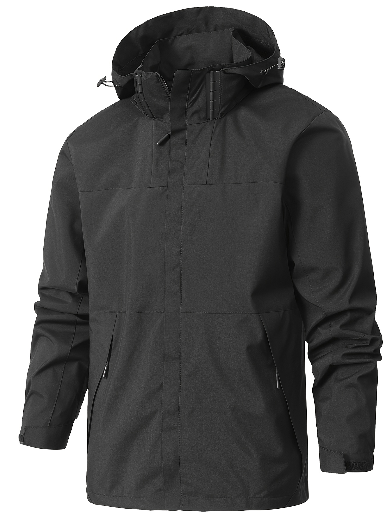 mens lightweight waterproof windbreaker jacket casual mesh lining jacket for outdoor activities details 9