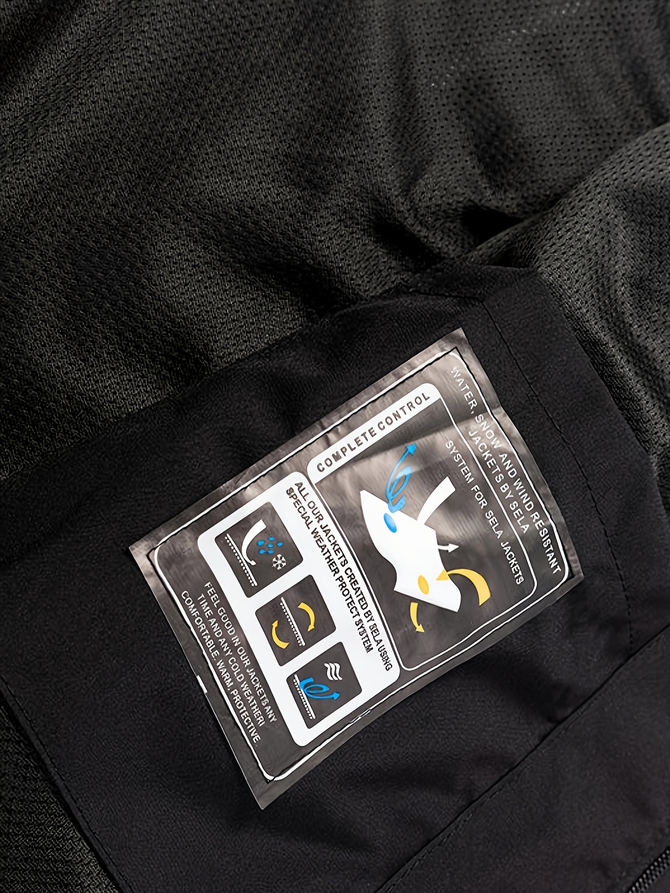 mens lightweight waterproof windbreaker jacket casual mesh lining jacket for outdoor activities details 10