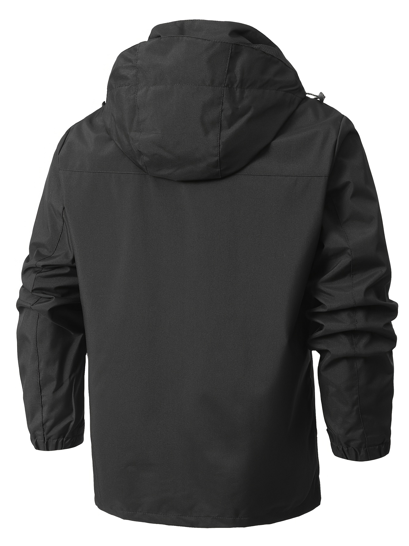 mens lightweight waterproof windbreaker jacket casual mesh lining jacket for outdoor activities details 13