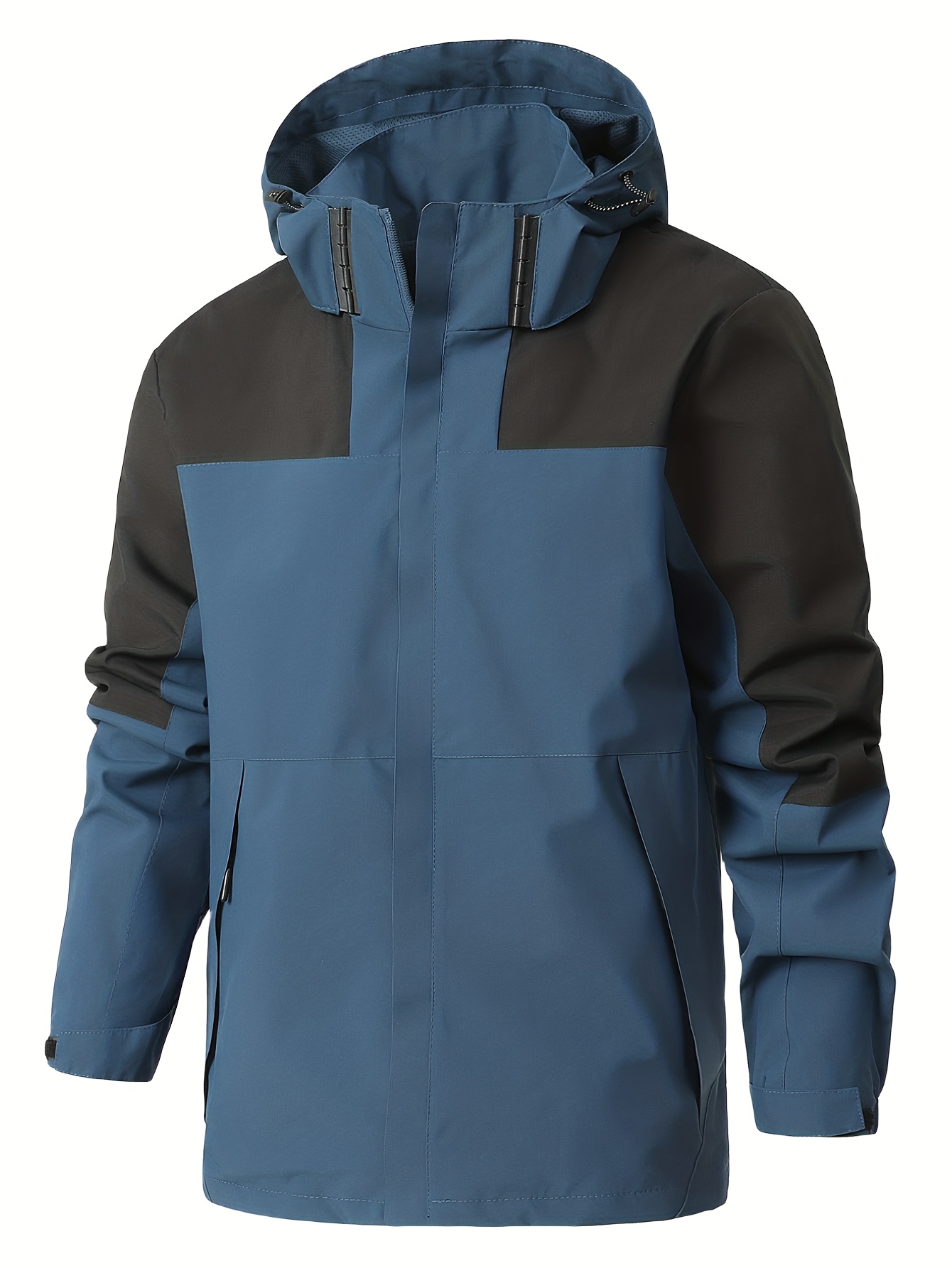 mens lightweight waterproof windbreaker jacket casual mesh lining jacket for outdoor activities details 16