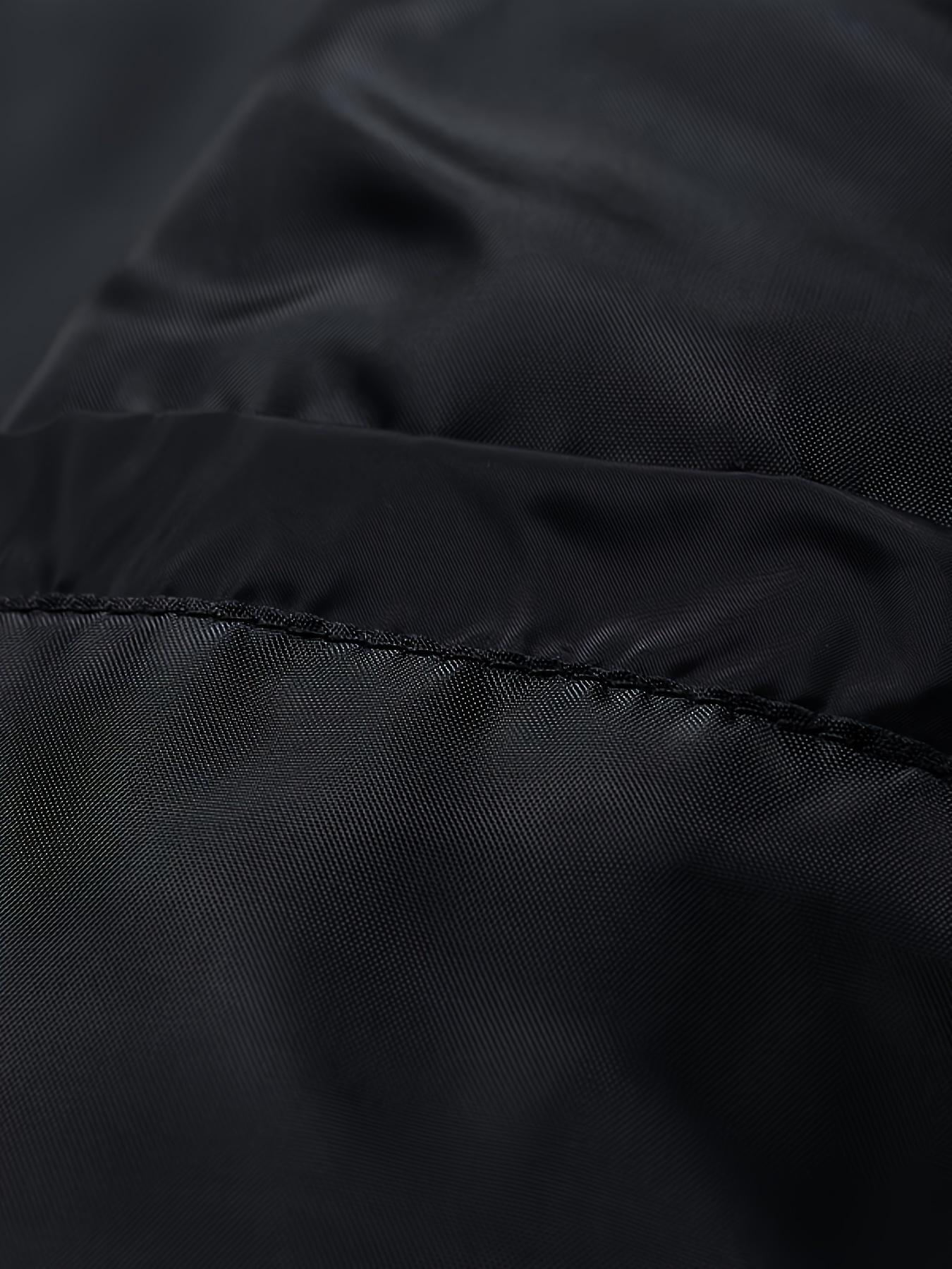 mens casual plaid zip up jacket chic baseball collar jacket for fall winter details 4