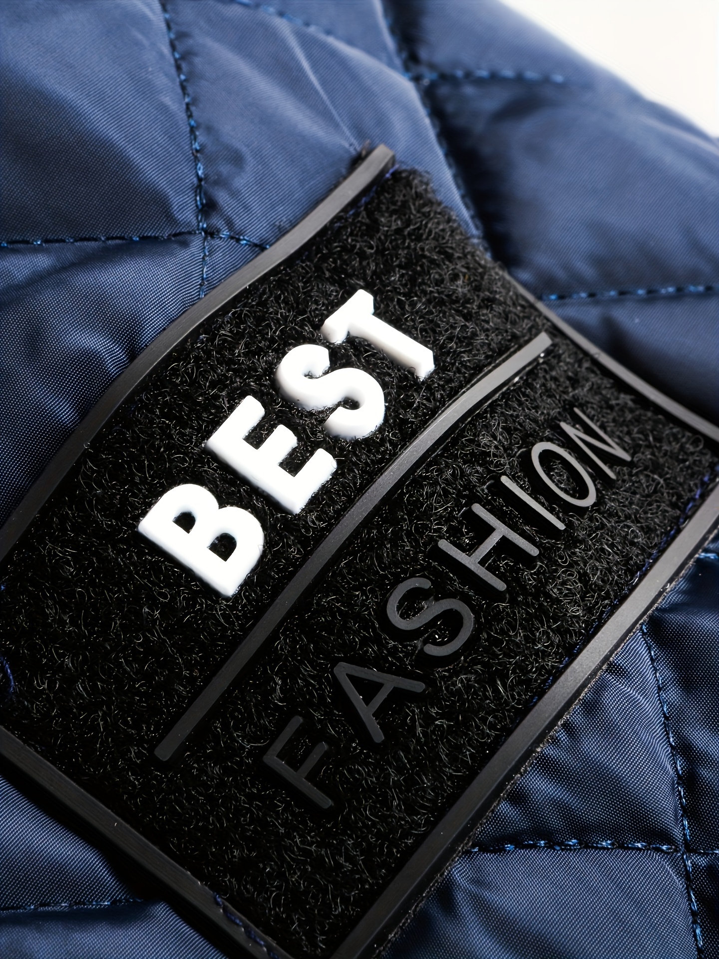 mens casual plaid zip up jacket chic baseball collar jacket for fall winter details 13