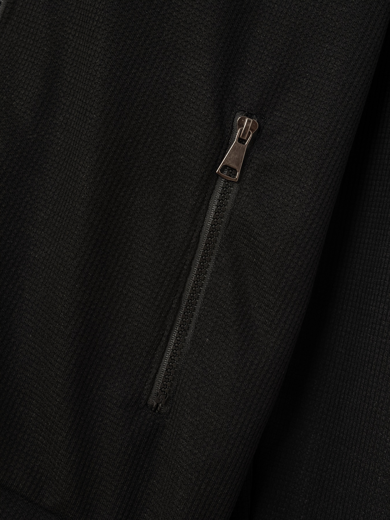 classic design track jacket mens laple casual baseball collar solid color zip up jacket for spring fall details 13