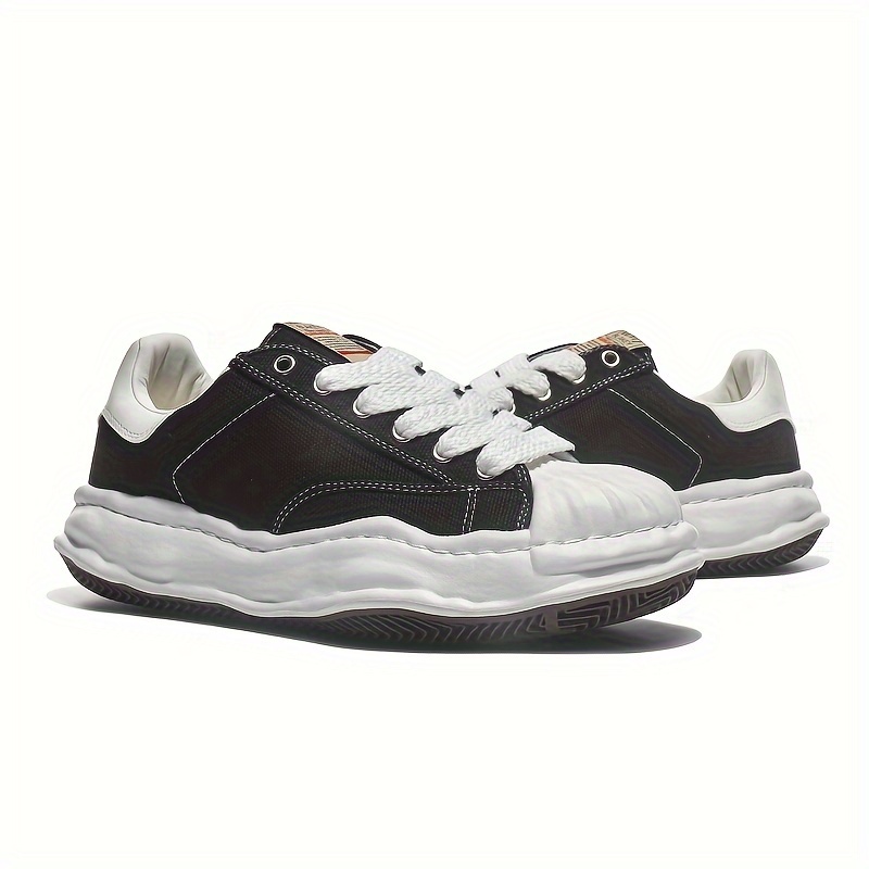 solid color canvas sneakers women s lace platform soft sole details 1