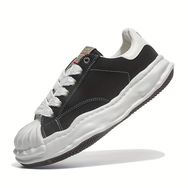 solid color canvas sneakers women s lace platform soft sole details 4