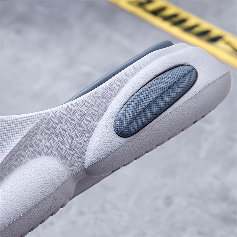 breathable chunky slippers men s trendy street style open details 5