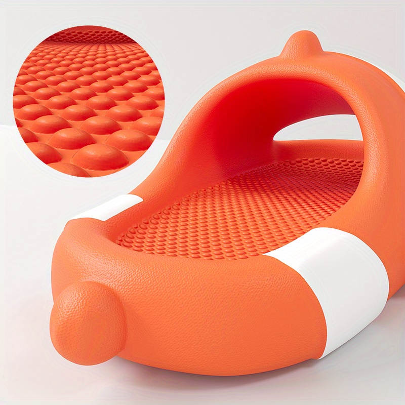 cute clownfish pillow slides men s casual non slip slippers details 3