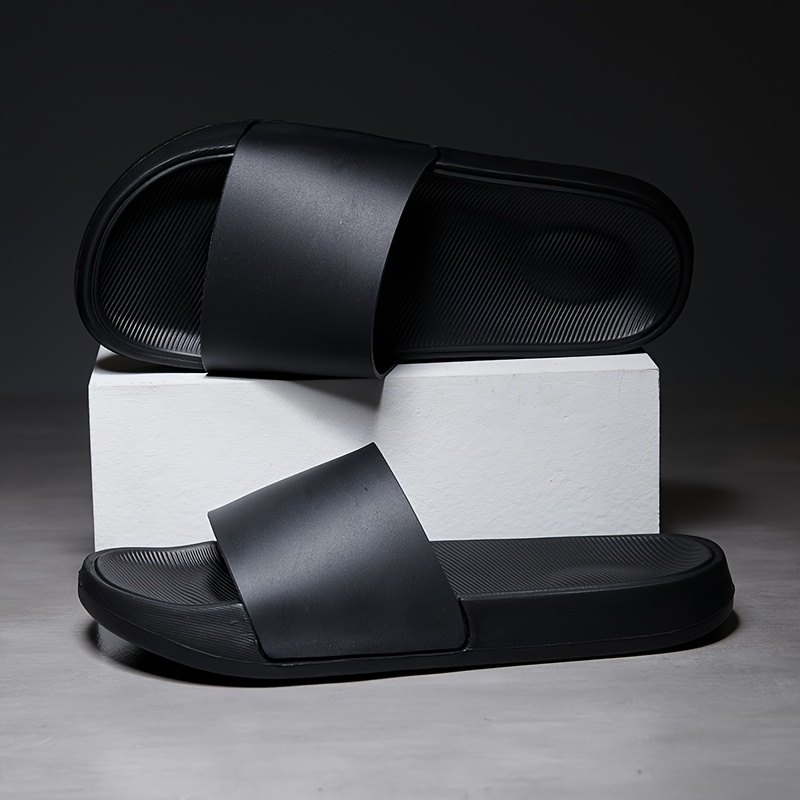 fashion slides men s plus size casual non slip slippers open details 1