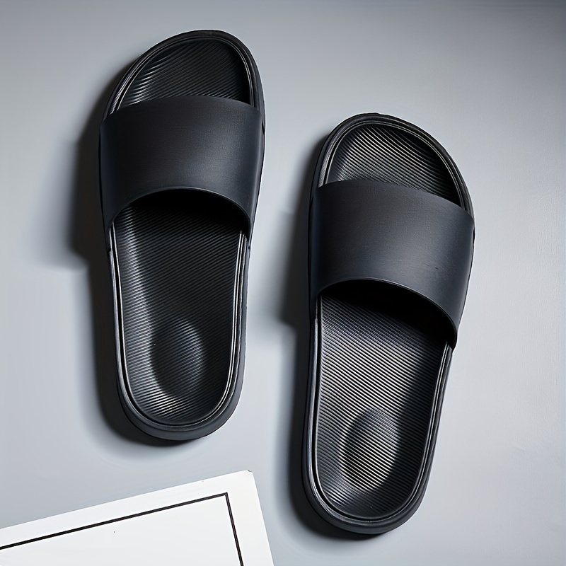 fashion slides men s plus size casual non slip slippers open details 2